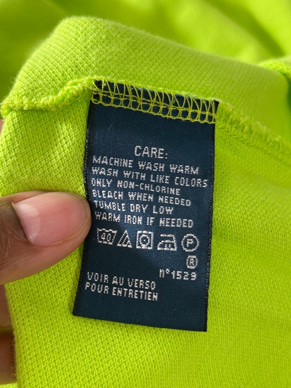 Ralph Lauren The Skinny Polo Women’s XL Lime Green Pique Cotton Short Sleeve - Picture 4 of 6